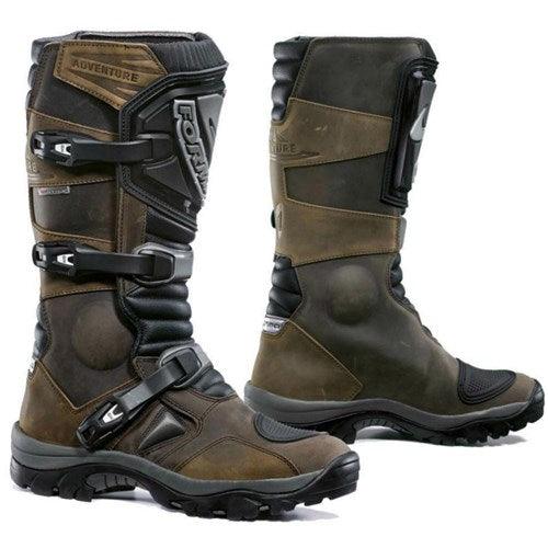 FORMA ADVENTURE DRY BOOTS - BROWN LUSTY INDUSTRIES sold by Cully's Yamaha