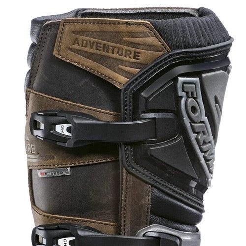 FORMA ADVENTURE DRY BOOTS - BROWN LUSTY INDUSTRIES sold by Cully's Yamaha