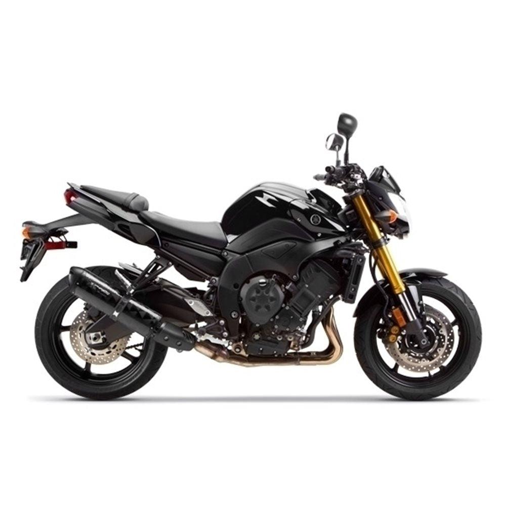 TWO BROTHERS SLIP ON CARBON MUFFLER Silver Series- FZ8 2011 MOTO NATIONAL ACCESSORIES PTY sold by Cully's Yamaha