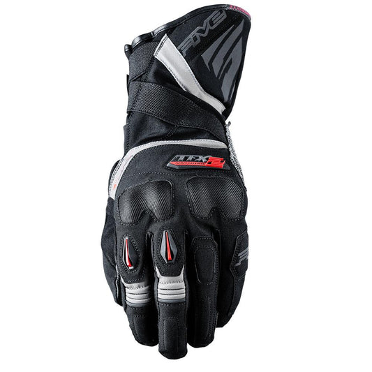 FIVE TFX-2 WATERPROOF GLOVES - BLACK/GREY MOTO NATIONAL ACCESSORIES PTY sold by Cully's Yamaha