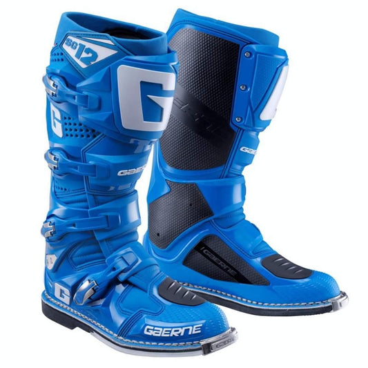 GAERNE SG-12 BOOTS - SOLID BLUE CASSONS PTY LTD sold by Cully's Yamaha