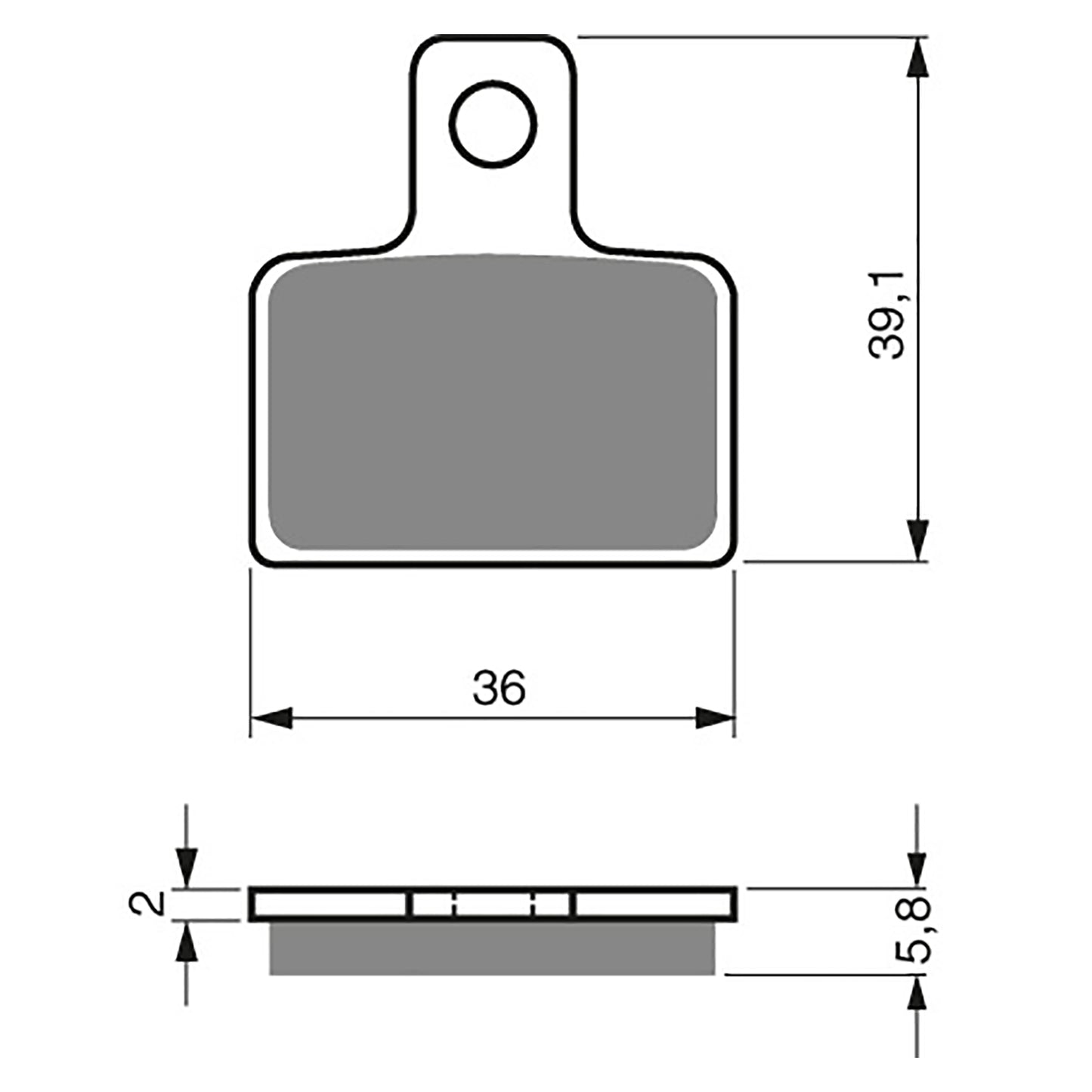 GOLDfren Brake Pads - K5 Off-Road Racing