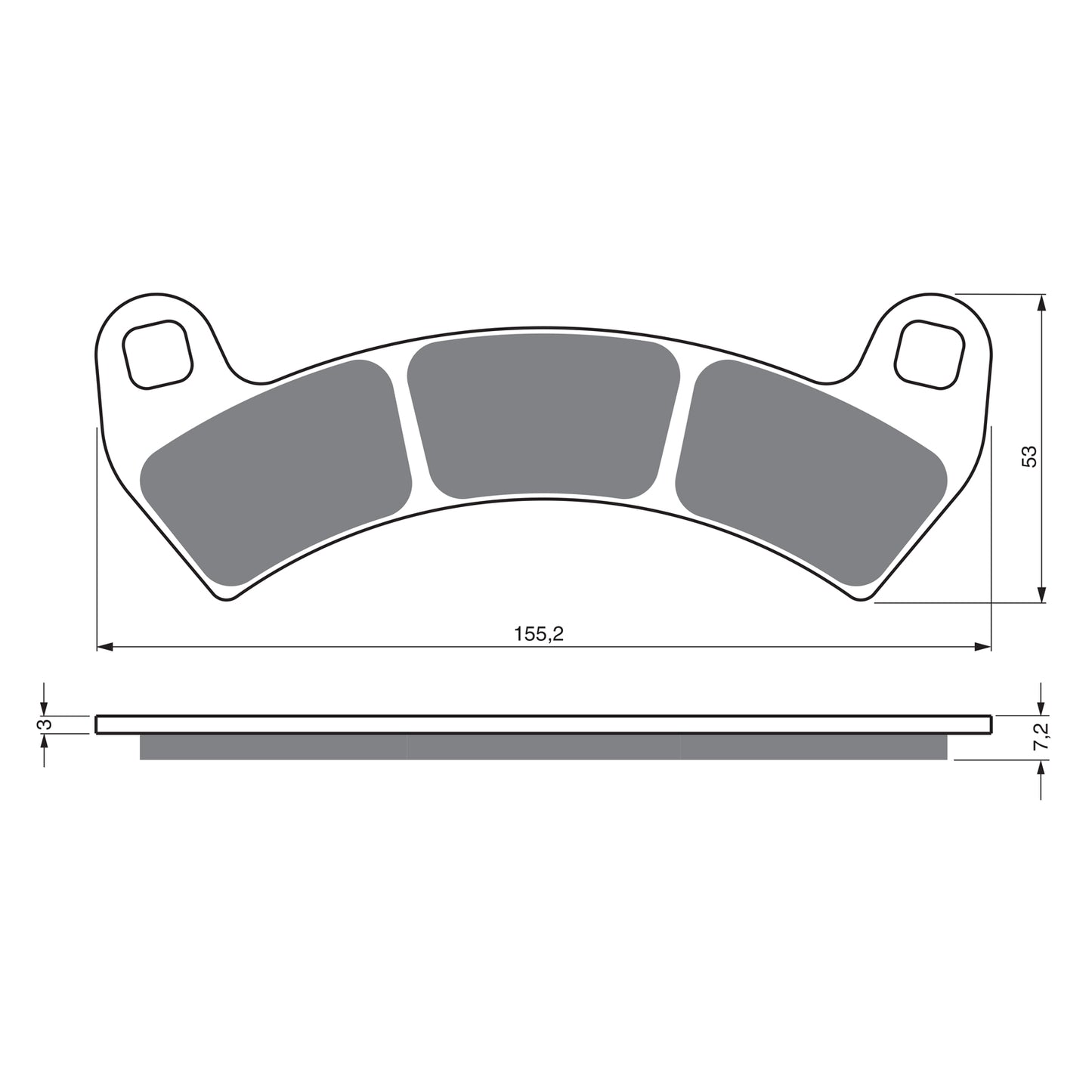 GOLDfren Brake Pads - K5 Off-Road Racing