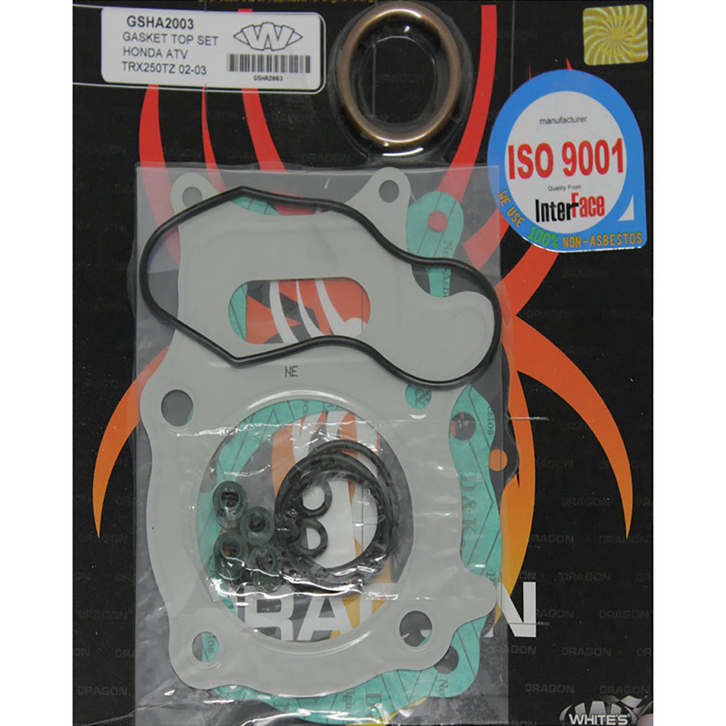 Whites Gasket Set - Top Honda TRX250 TE/TM \'02-\'12