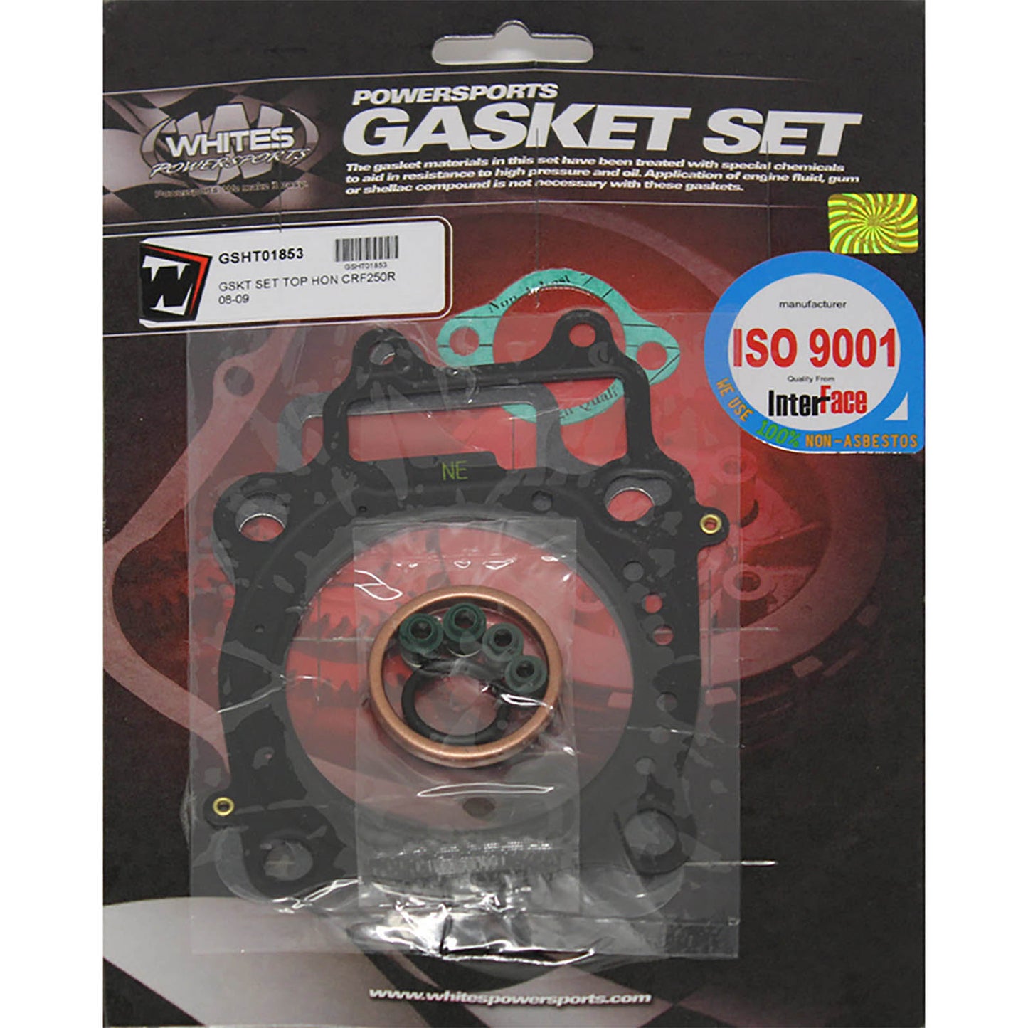 Whites Gasket Set - Top Honda CRF250R \'08-\'09