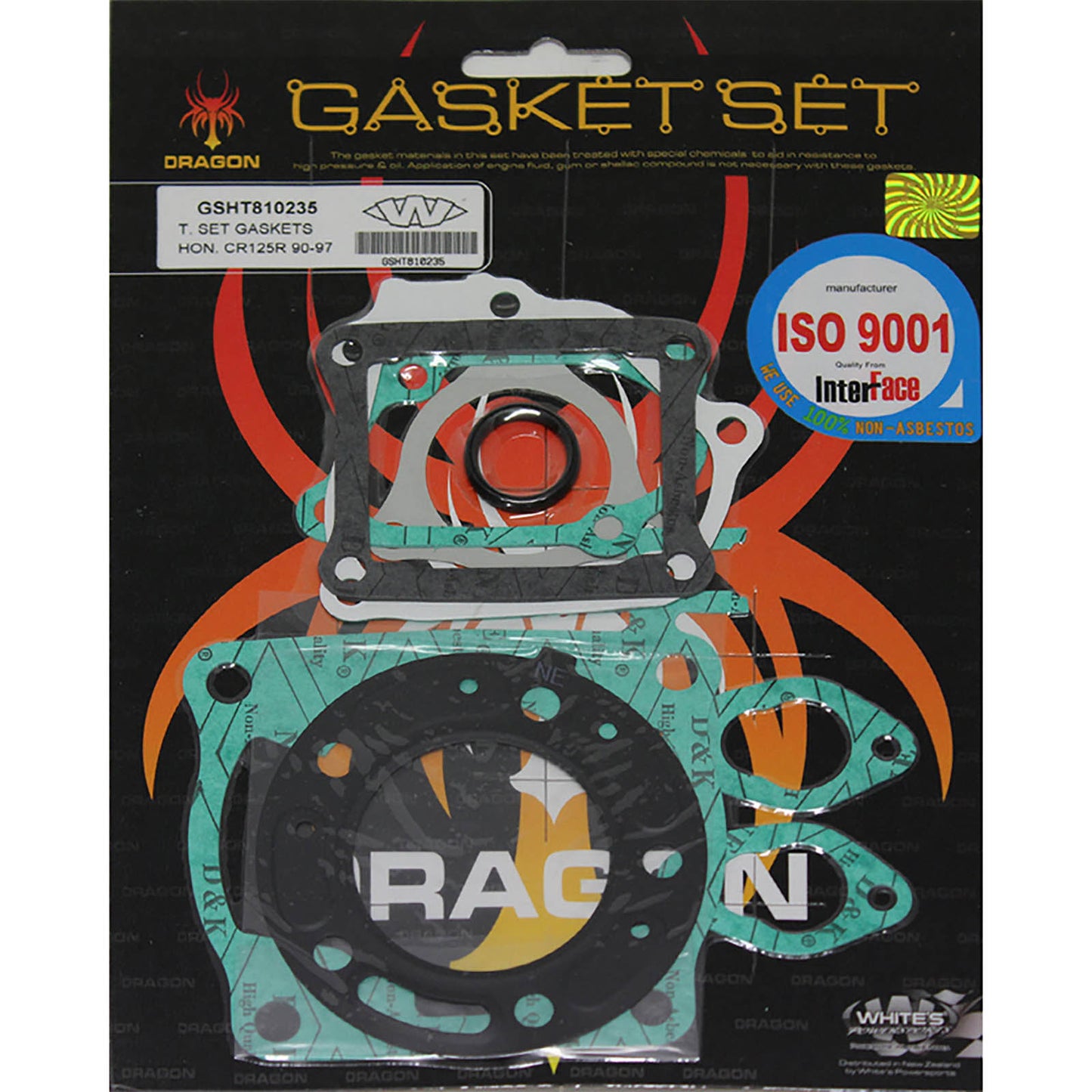 Whites Gasket Set - Top Honda CR125 \'90-\'97