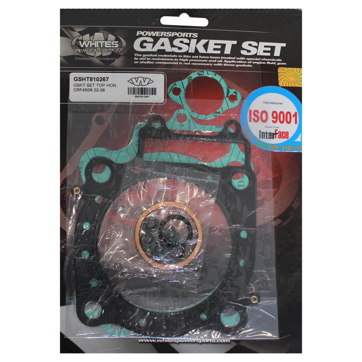 Whites Gasket Set - Top Honda CRF450R \'02-\'06