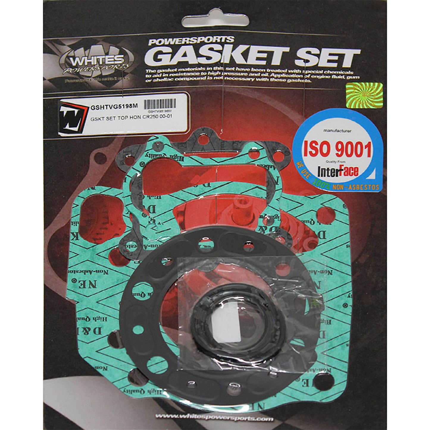 Whites Gasket Set - Top Honda CR250 \'00-\'01