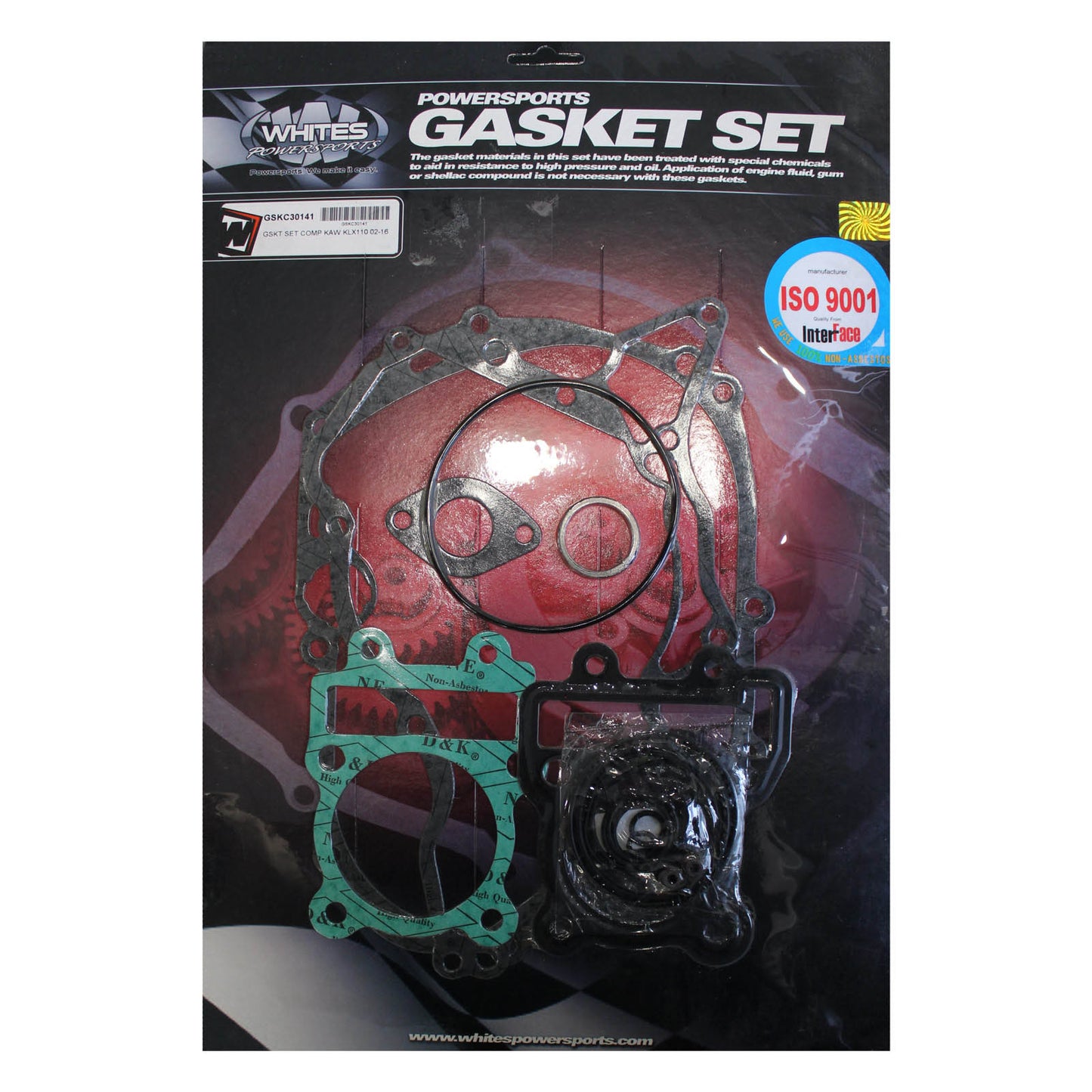 WHITES GSKT SET COMP KAW KLX110 02-16