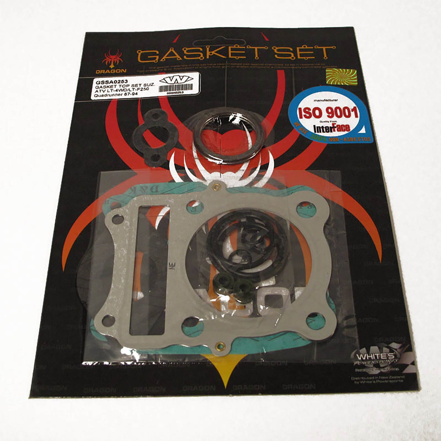 Whites Gasket Set - Top Suzuki LT-4WD / LT-F250 Quadrunner \'87-\'94