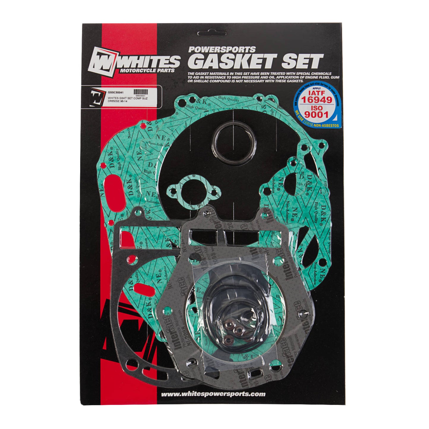 WHITES GSKT SET COMP SUZ DR650SE 96-14
