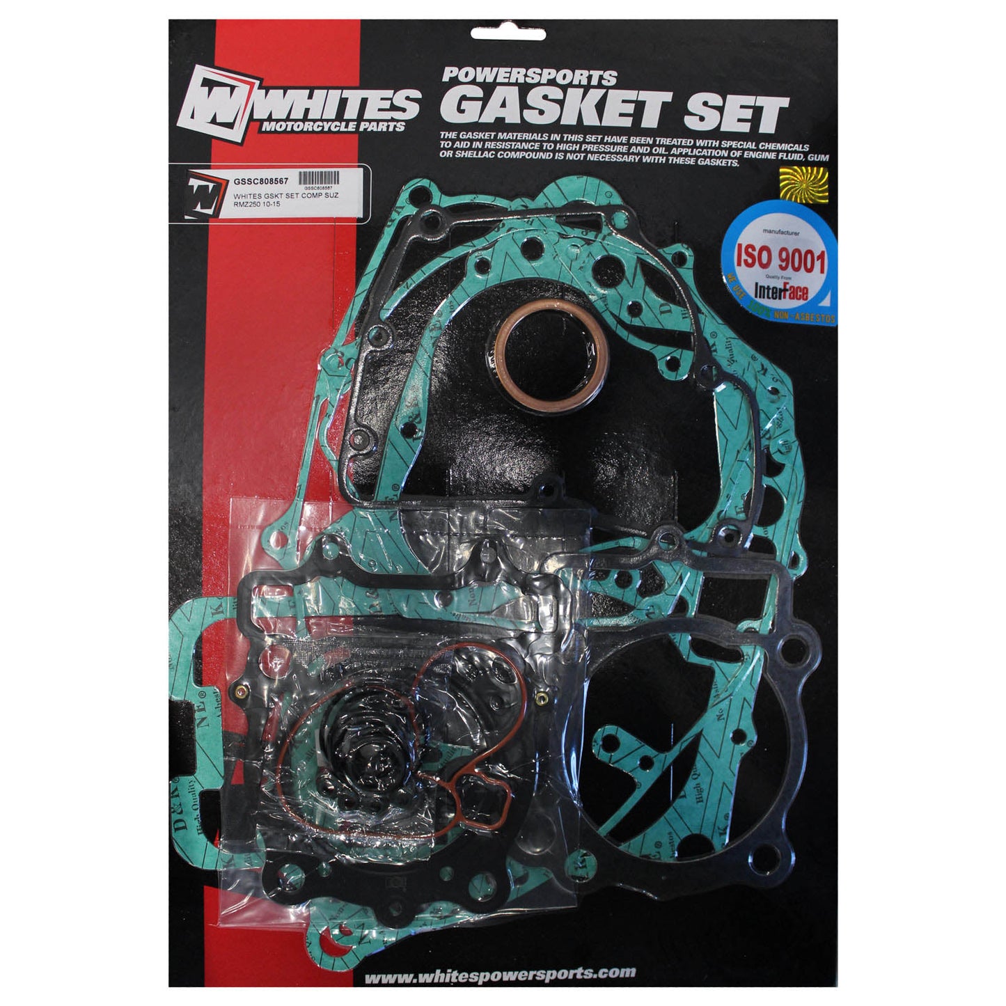 Whites Complete Gasket Set Suzuki RMZ250 \'10-\'15