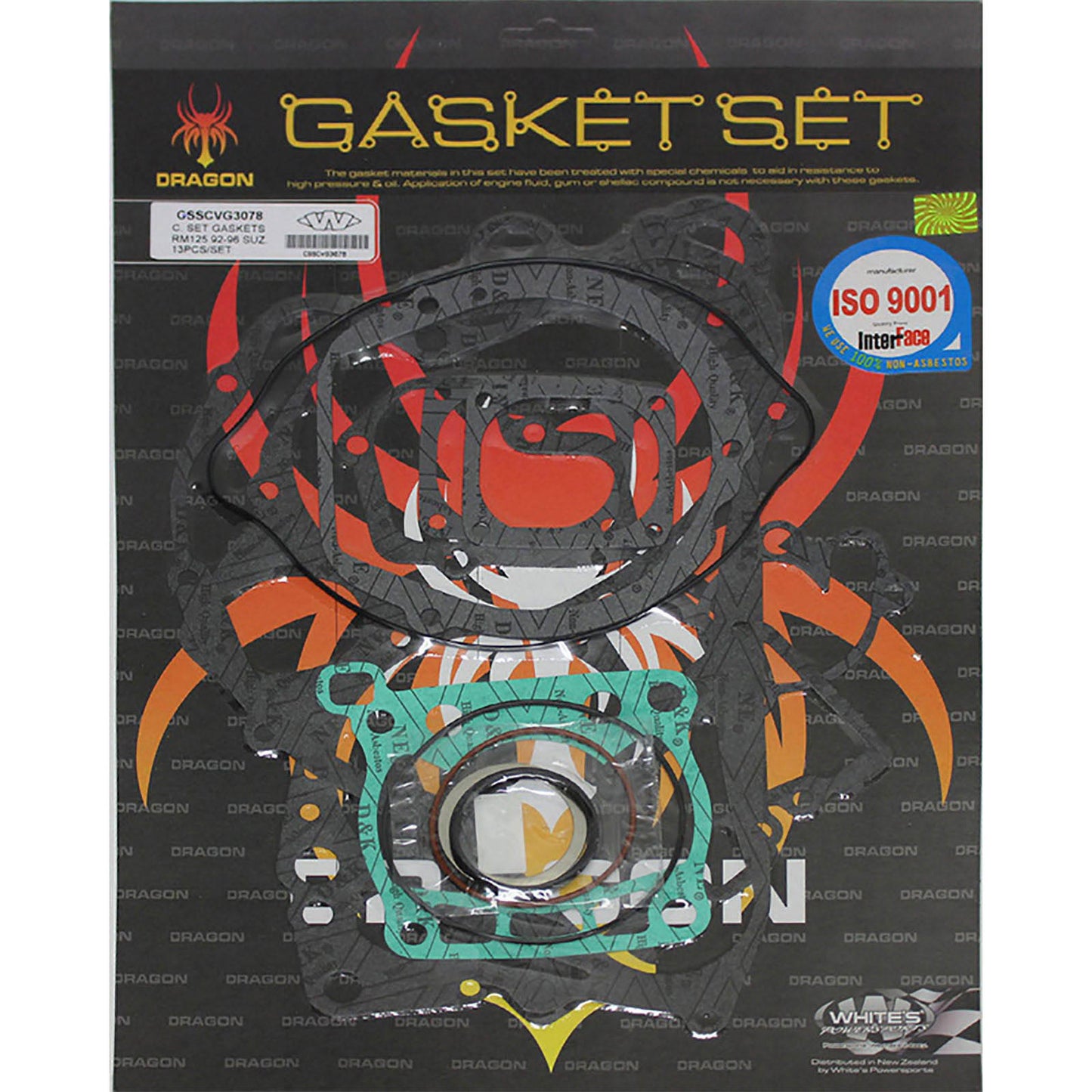 Whites Complete Gasket Set Suzuki RM125 \'92-\'96