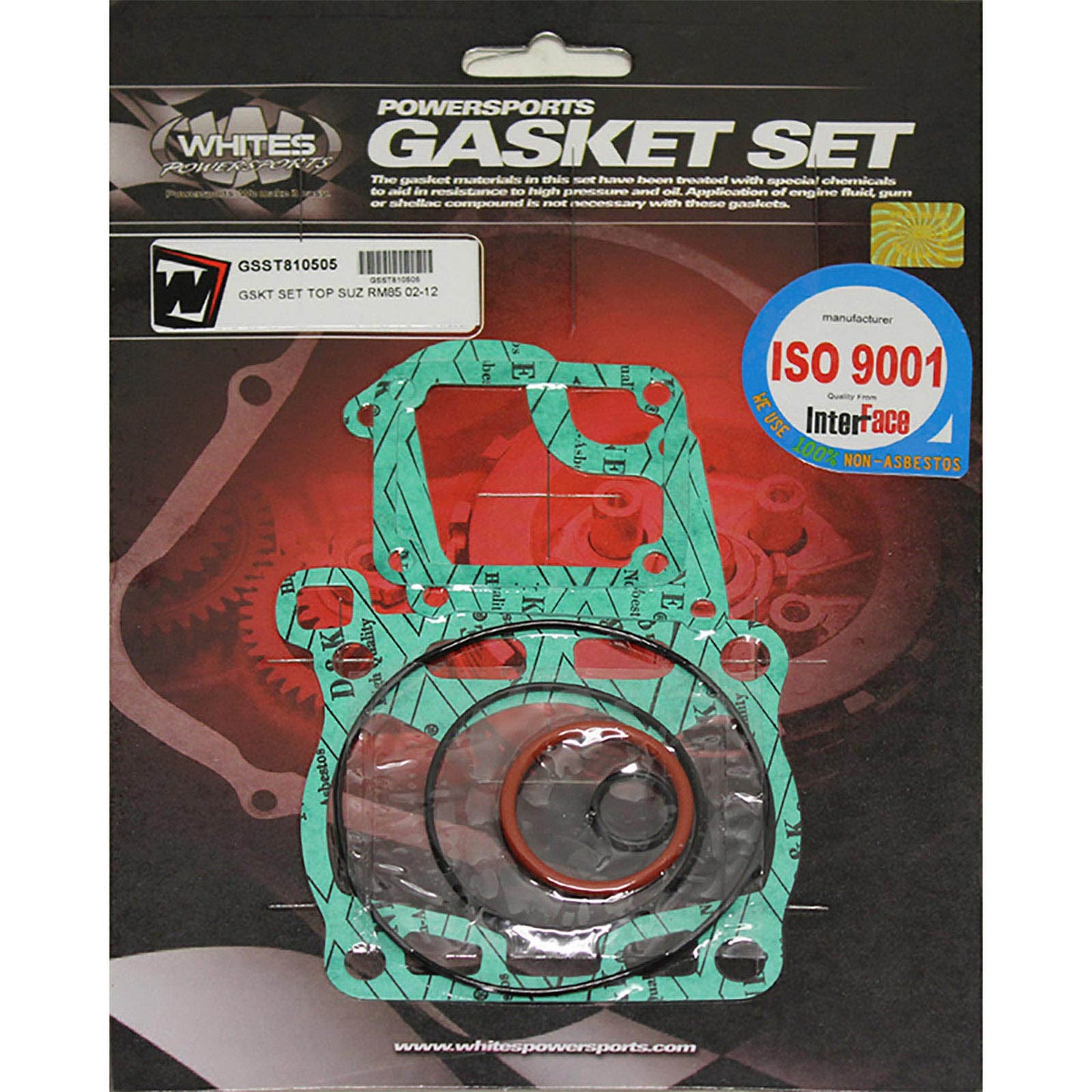 Whites Gasket Set - Top Suzuki RM85 \'02-\'15