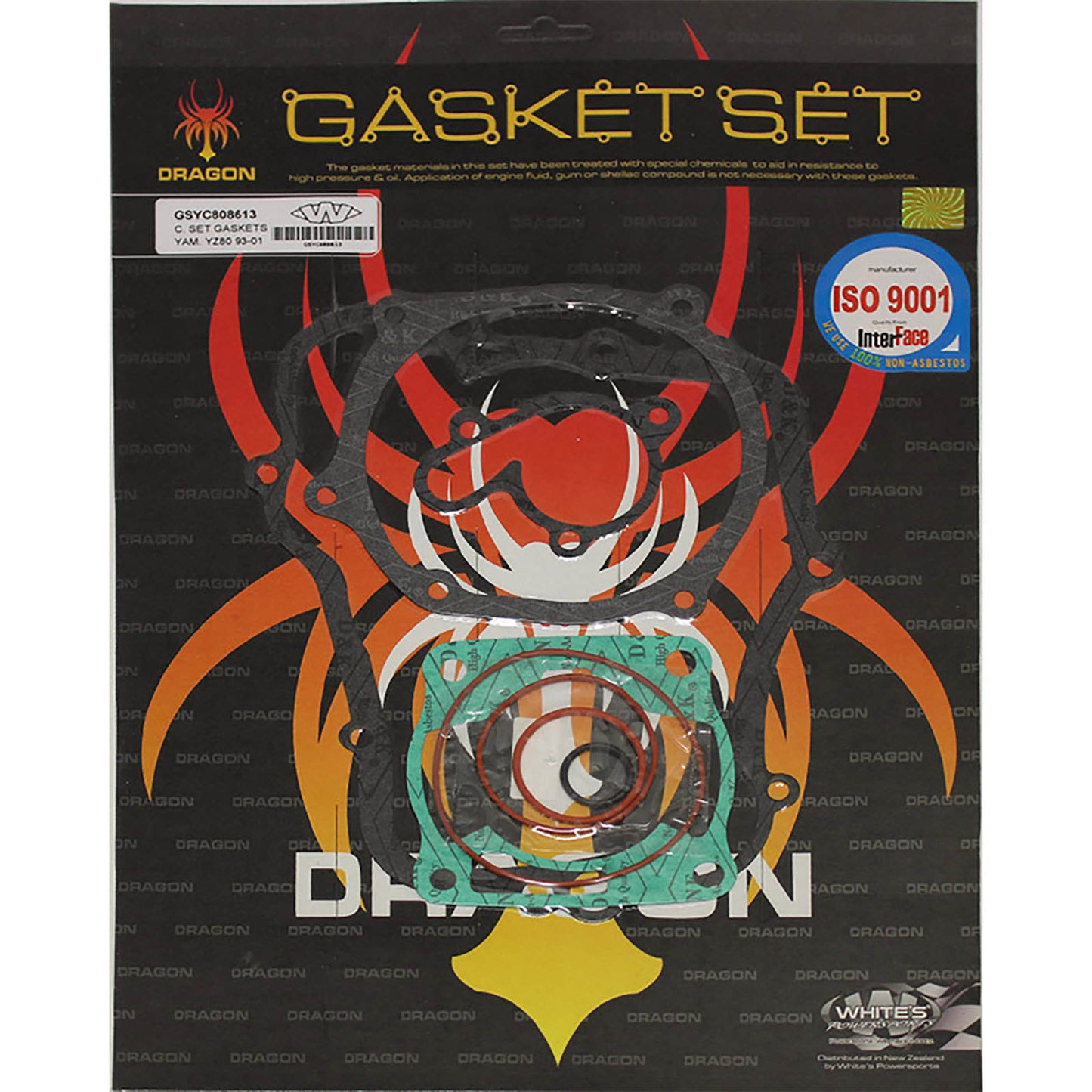WHITES GASKET SET COMPLETE YAM YZ80 93-01
