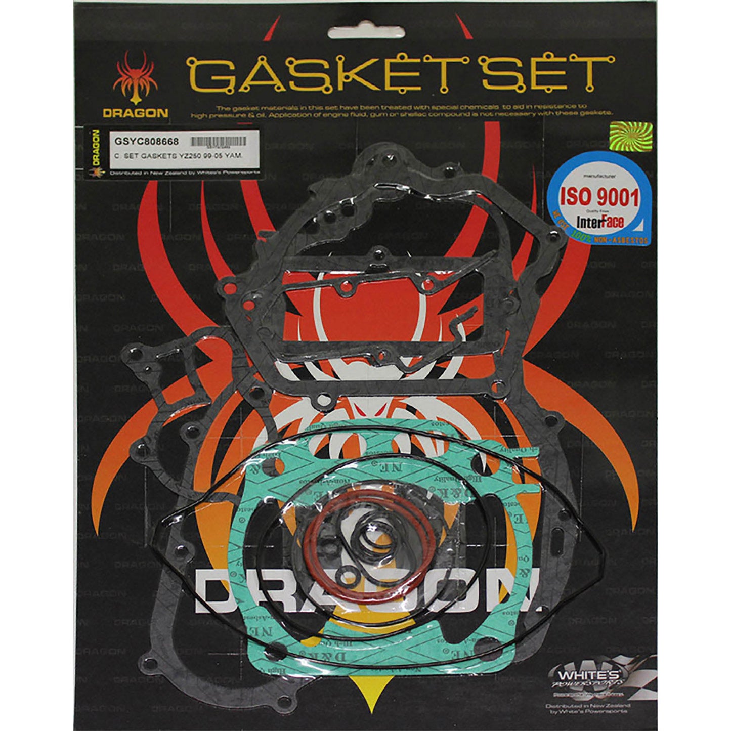 Whites Complete Gasket Set Yamaha YZ250 \'99-\'01