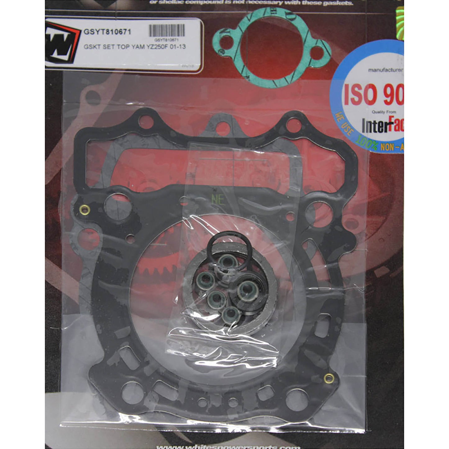 Whites Gasket Set - Top Yamaha WR/YZF 250 \'01-\'13
