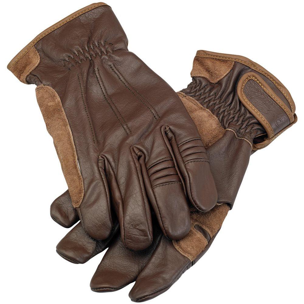 BILTWELL WORK GLOVES - CHOCOLATE MONZA IMPORTS sold by Cully's Yamaha