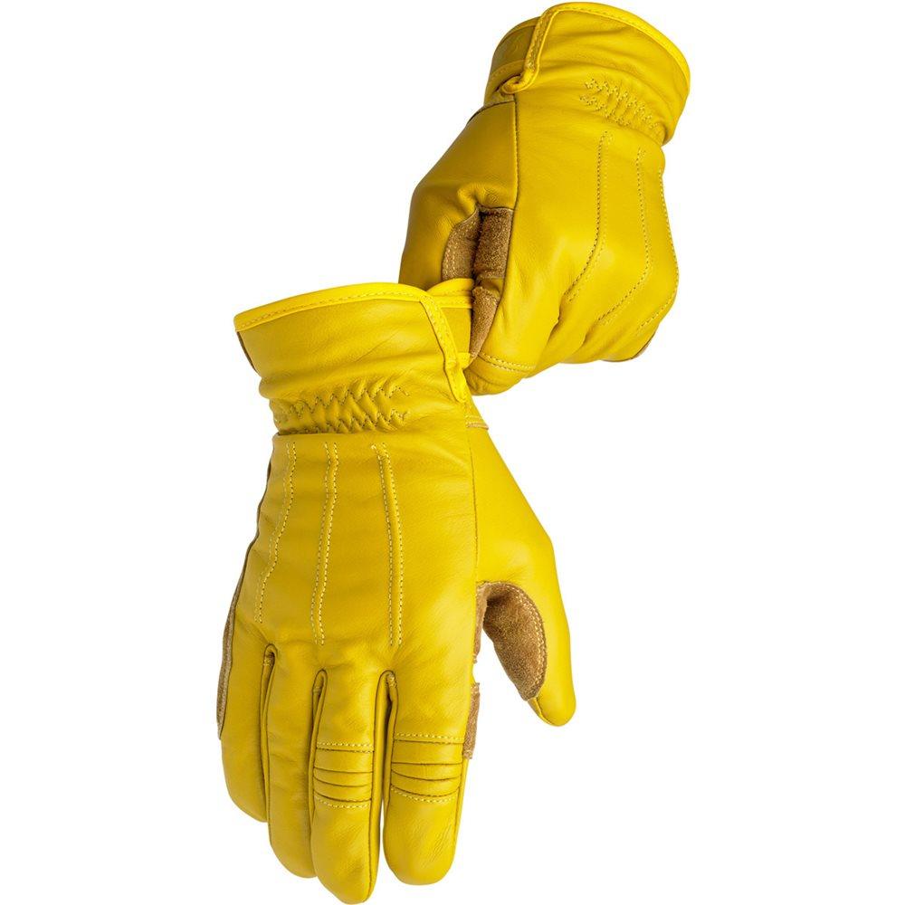 BILTWELL WORK GLOVES - YELLOW MONZA IMPORTS sold by Cully's Yamaha