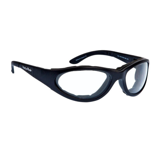 UGLY FISH GLIDE GOGGLES - MATT BLACK/CLEAR PIRANHA EYEWEAR sold by Cully's Yamaha