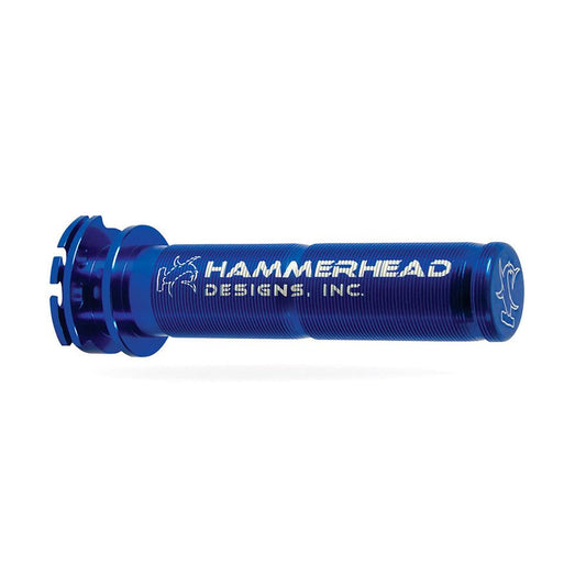 HAMMERHEAD BILLET THROTTLE TUBE- BLUE JOHN TITMAN RACING SERVICES sold by Cully's Yamaha