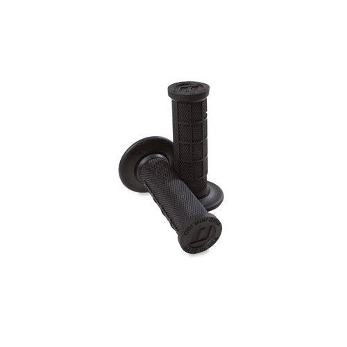 ODI MX HALF WAFFLE MINI MX GRIPS- BLACK LUSTY INDUSTRIES sold by Cully's Yamaha