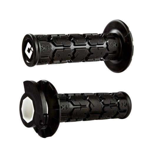 ODI MX ROGUE LOCK ON GRIP 2st/4st- BLACK LUSTY INDUSTRIES sold by Cully's Yamaha