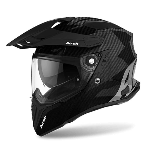 AIROH COMMANDER HELMET - FULL CARBON GLOSS MOTO NATIONAL ACCESSORIES PTY sold by Cully's Yamaha