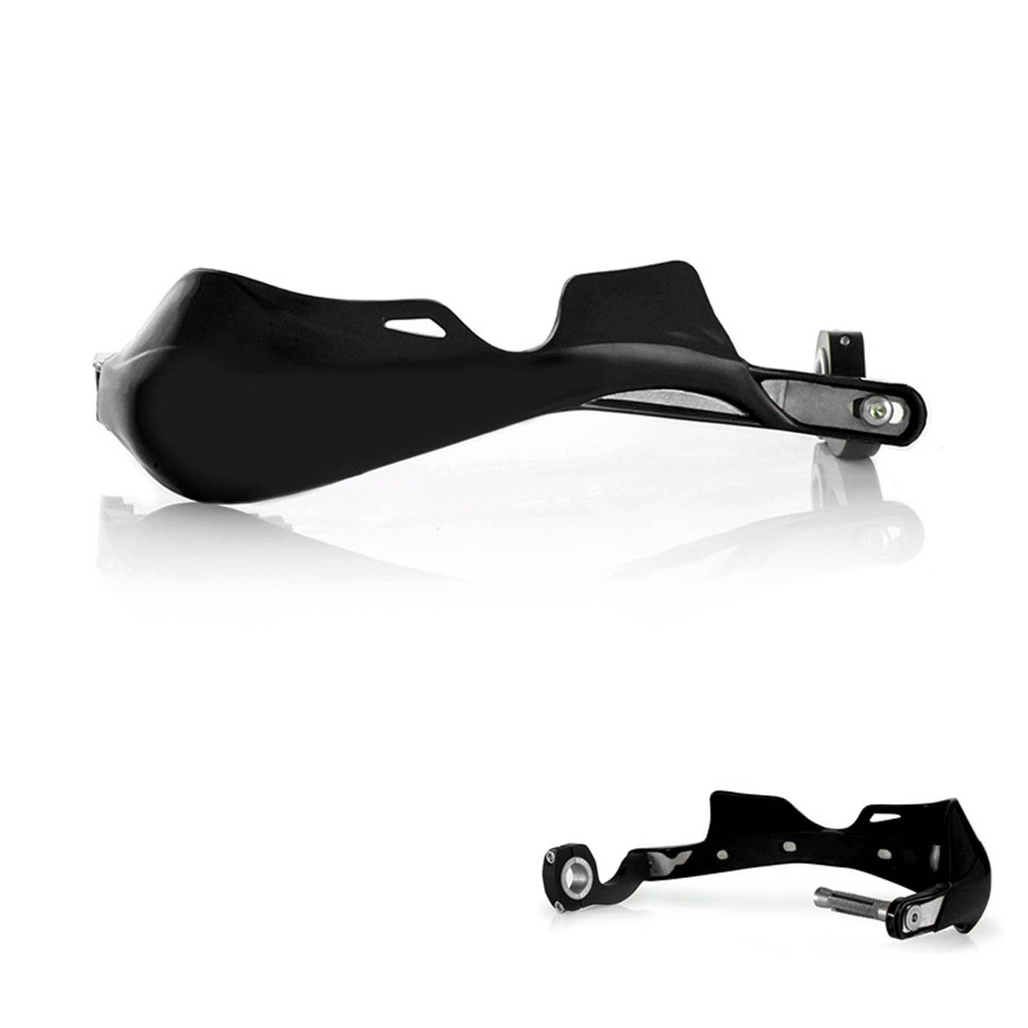 ALLOY HAND GUARD 1\"1/8 & 7/8 28.6/22MM BLK