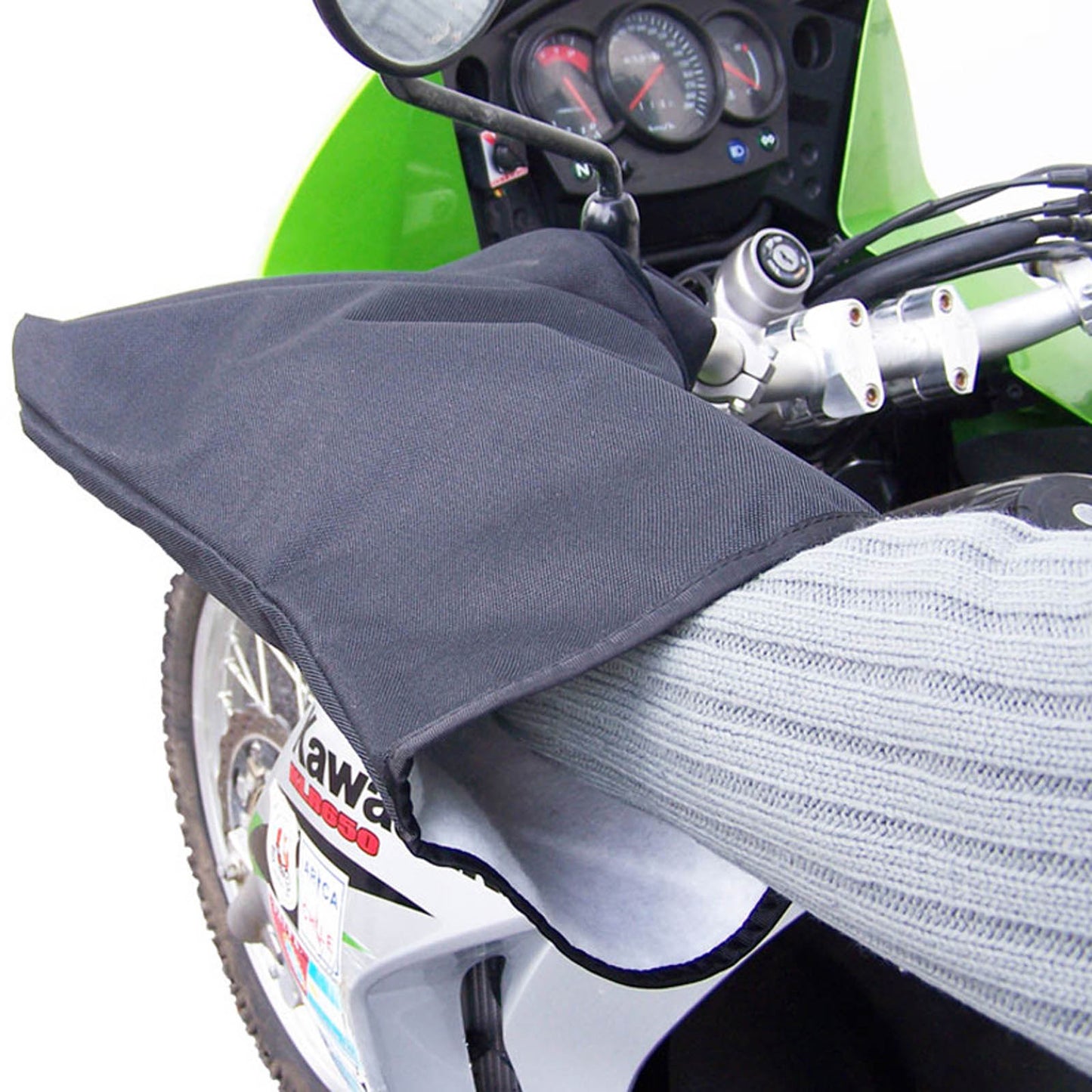 WHITES HANDLE BAR MUFFS ATV /2 WHL /FARM /ENDURO BLK