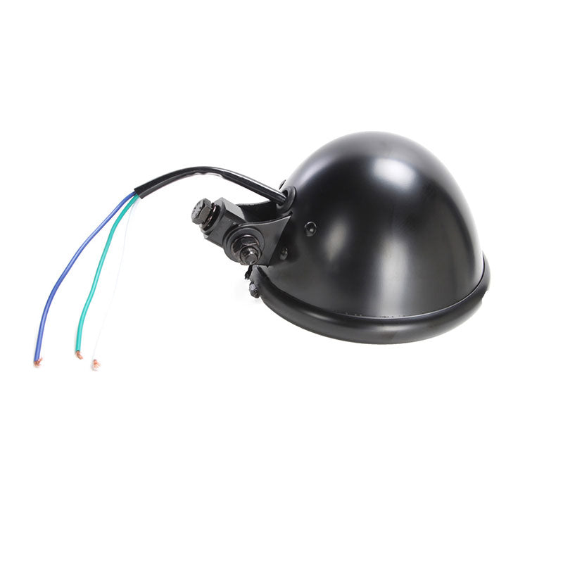 WHITES HEADLIGHT BATES 5 3/4 BTM MNT H4 60/55w BLK