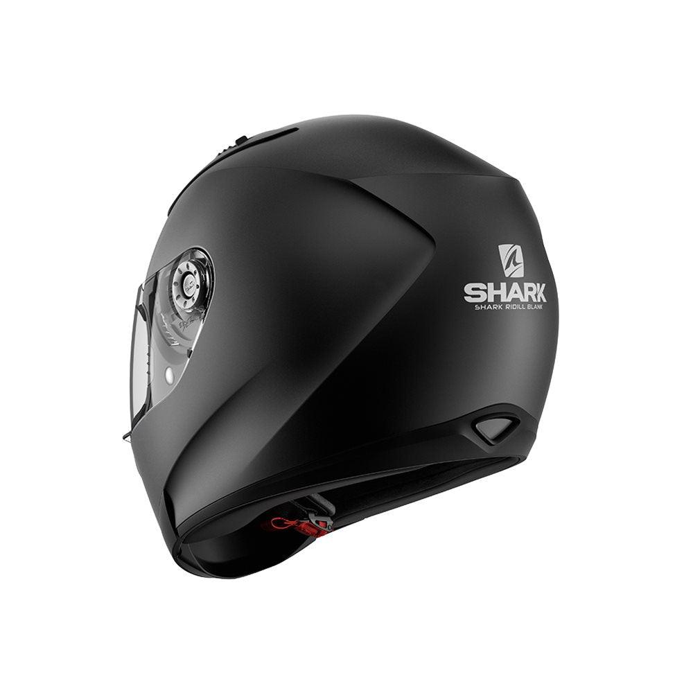 SHARK RIDILL BLANK HELMET - MATT BLACK FICEDA ACCESSORIES sold by Cully's Yamaha