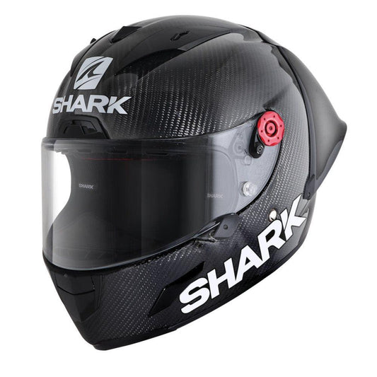 SHARK RACE-R PRO GP FIM RACING #1 HELMET - CARBON GLOSS FICEDA ACCESSORIES sold by Cully's Yamaha