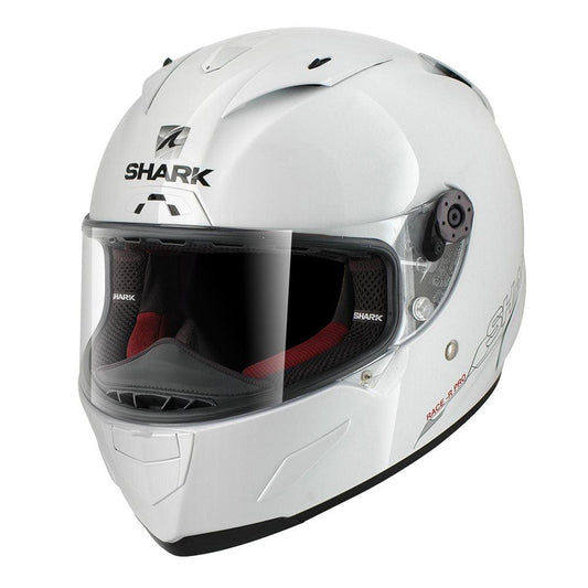 SHARK RACE-R PRO HELMET - WHITE FICEDA ACCESSORIES sold by Cully's Yamaha