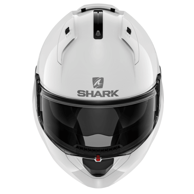SHARK EVO-ES BLANK HELMET - WHITE FICEDA ACCESSORIES sold by Cully's Yamaha
