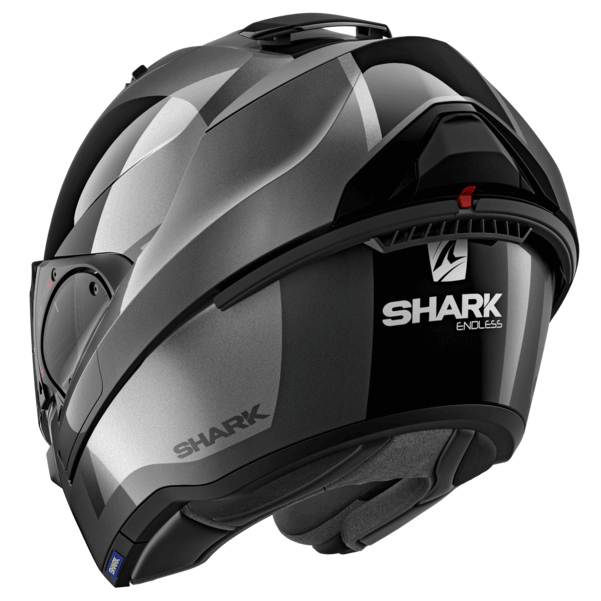 SHARK EVO-ES ENDLESS HELMET - ANTHRACITE/BLACK FICEDA ACCESSORIES sold by Cully's Yamaha