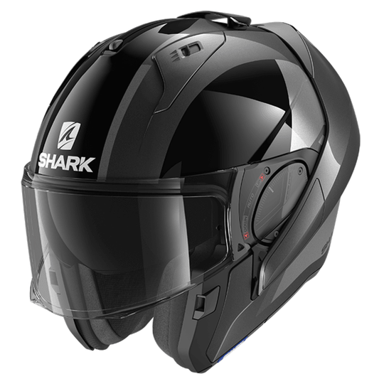 SHARK EVO-ES ENDLESS HELMET - ANTHRACITE/BLACK FICEDA ACCESSORIES sold by Cully's Yamaha