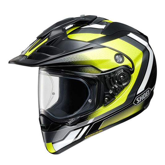 SHOEI HORNET ADVENTURE SOVEREIGN HELMET - YELLOW/BLACK MCLEOD ACCESSORIES (P) sold by Cully's Yamaha