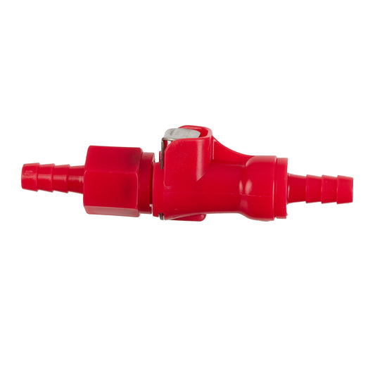 FUEL HOSE QUICK DISCONNECT 1/4\" RED
