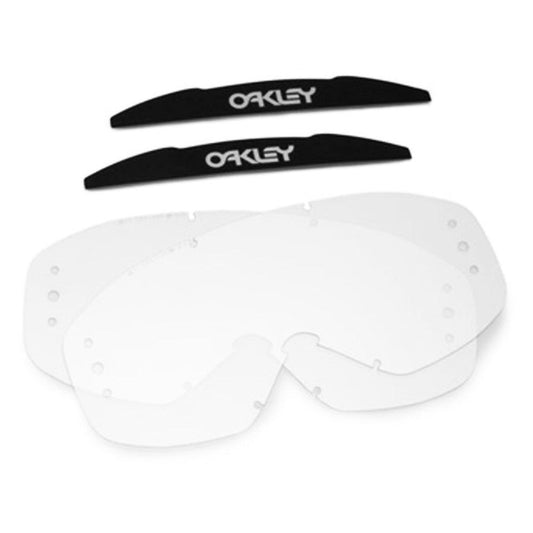 OAKLEY O FRAME MX YOUTH ROLL OFF REPLACEMENT CLEAR LENS - 2 PACK MONZA IMPORTS sold by Cully's Yamaha