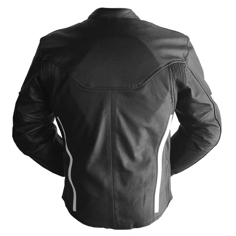 TENTENTHS DIXON LEATHER JACKET - BLACK PAKISTAN LEATHER sold by Cully's Yamaha