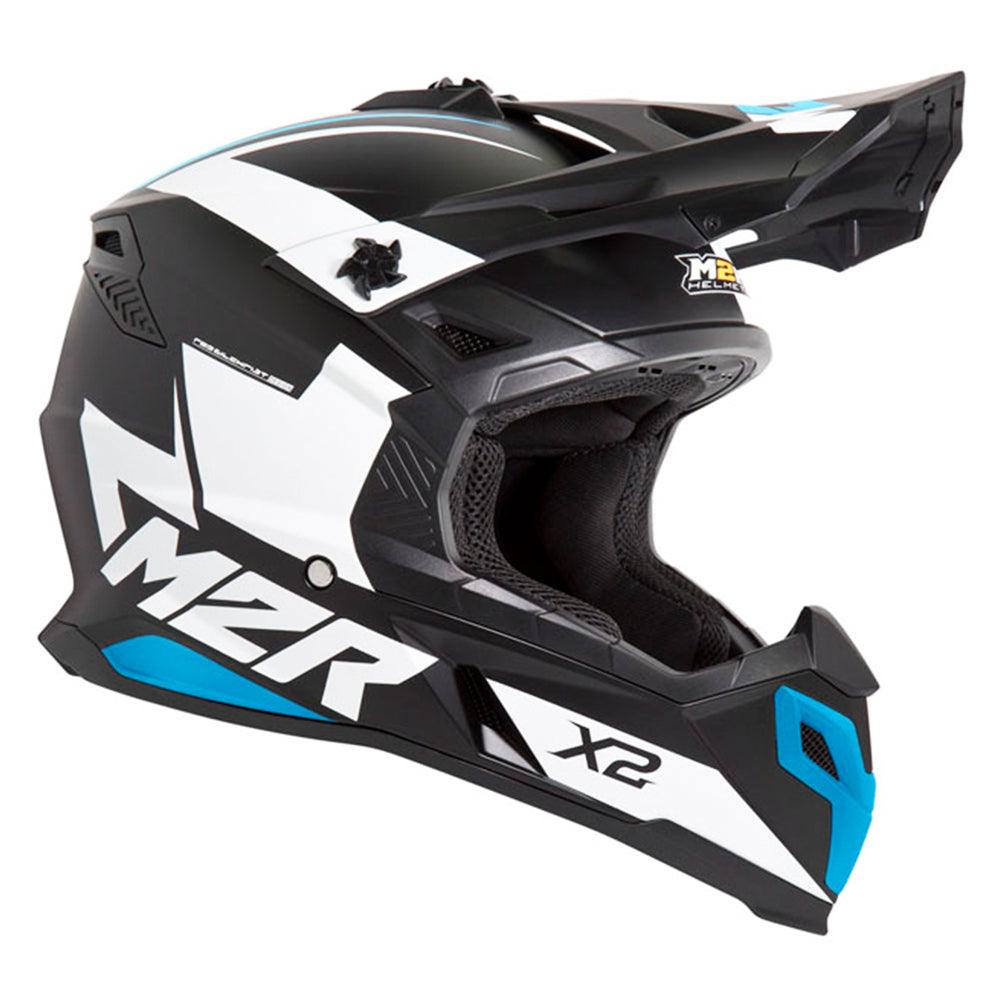 M2R X2 HELMET - INVERSE BLUE MCLEOD ACCESSORIES (P) sold by Cully's Yamaha