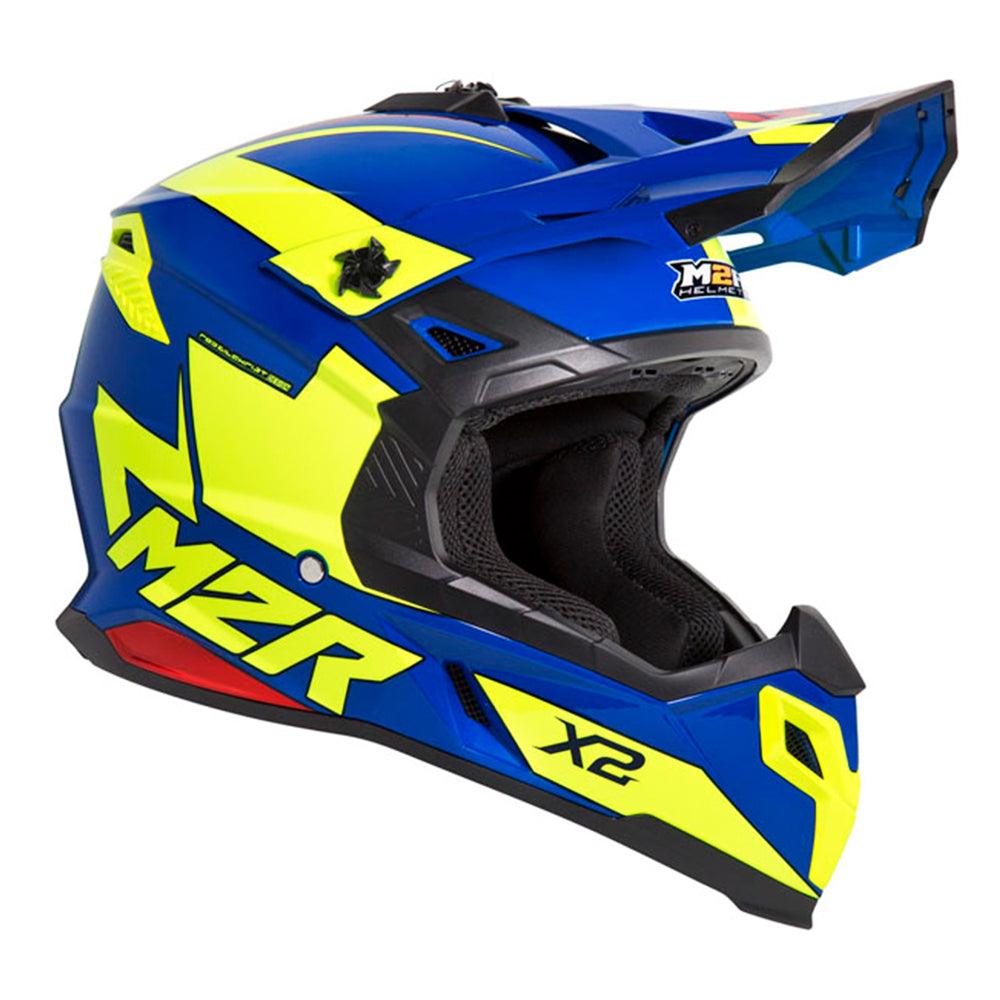 M2R X2 HELMET - INVERSE HI VIS MCLEOD ACCESSORIES (P) sold by Cully's Yamaha