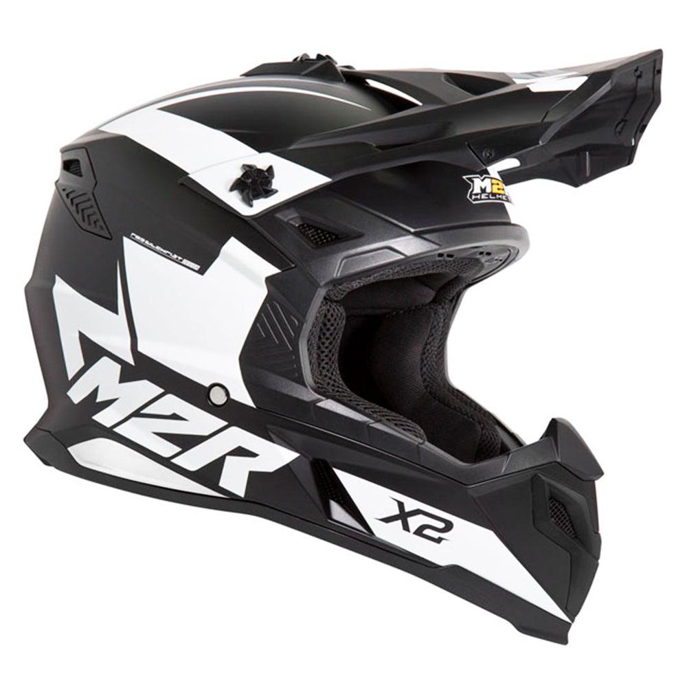 M2R X2 HELMET - INVERSE WHITE MCLEOD ACCESSORIES (P) sold by Cully's Yamaha