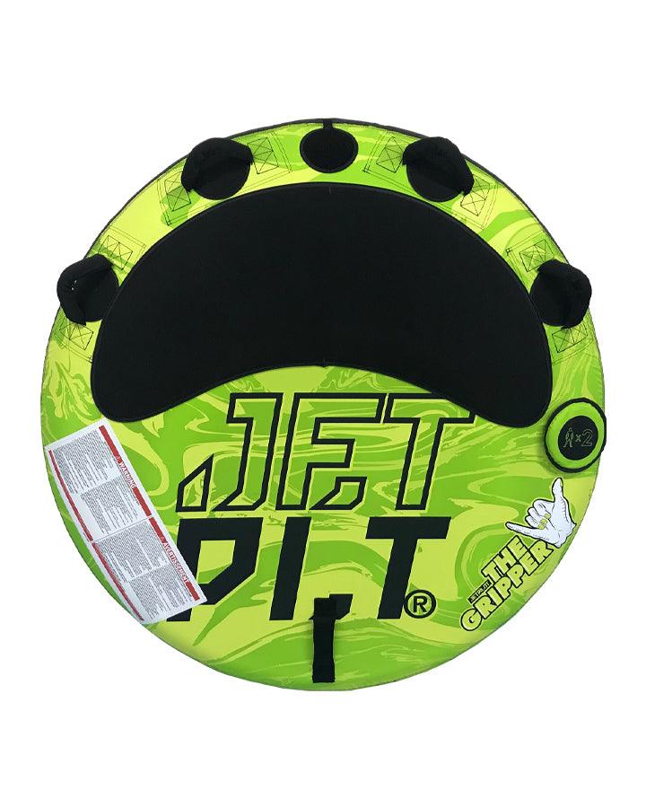 JET PILOT GRIPPER 2 ROUND TOWABLE - GREEN/YELLOW Jet Pilot sold by Cully's Yamaha