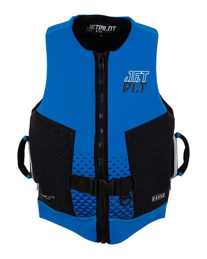 JET PILOT CAUSE F/E NEO VEST - BLUE/BLACK Jet Pilot sold by Cully's Yamaha