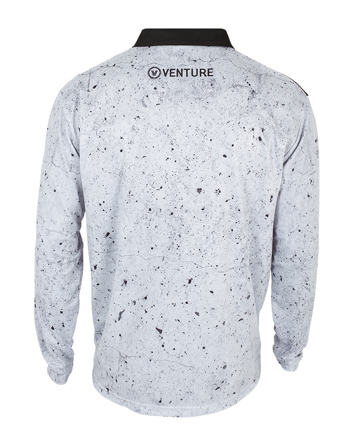 JET PILOT VENTURE MENS LS FISHING POLO - GREY Jet Pilot sold by Cully's Yamaha