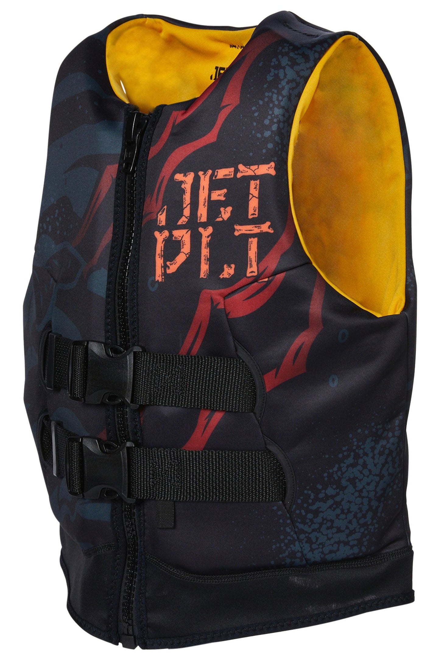 JET PILOT YOUTH BOYS REX CAUSE NEO VEST - BLACK Jet Pilot sold by Cully's Yamaha