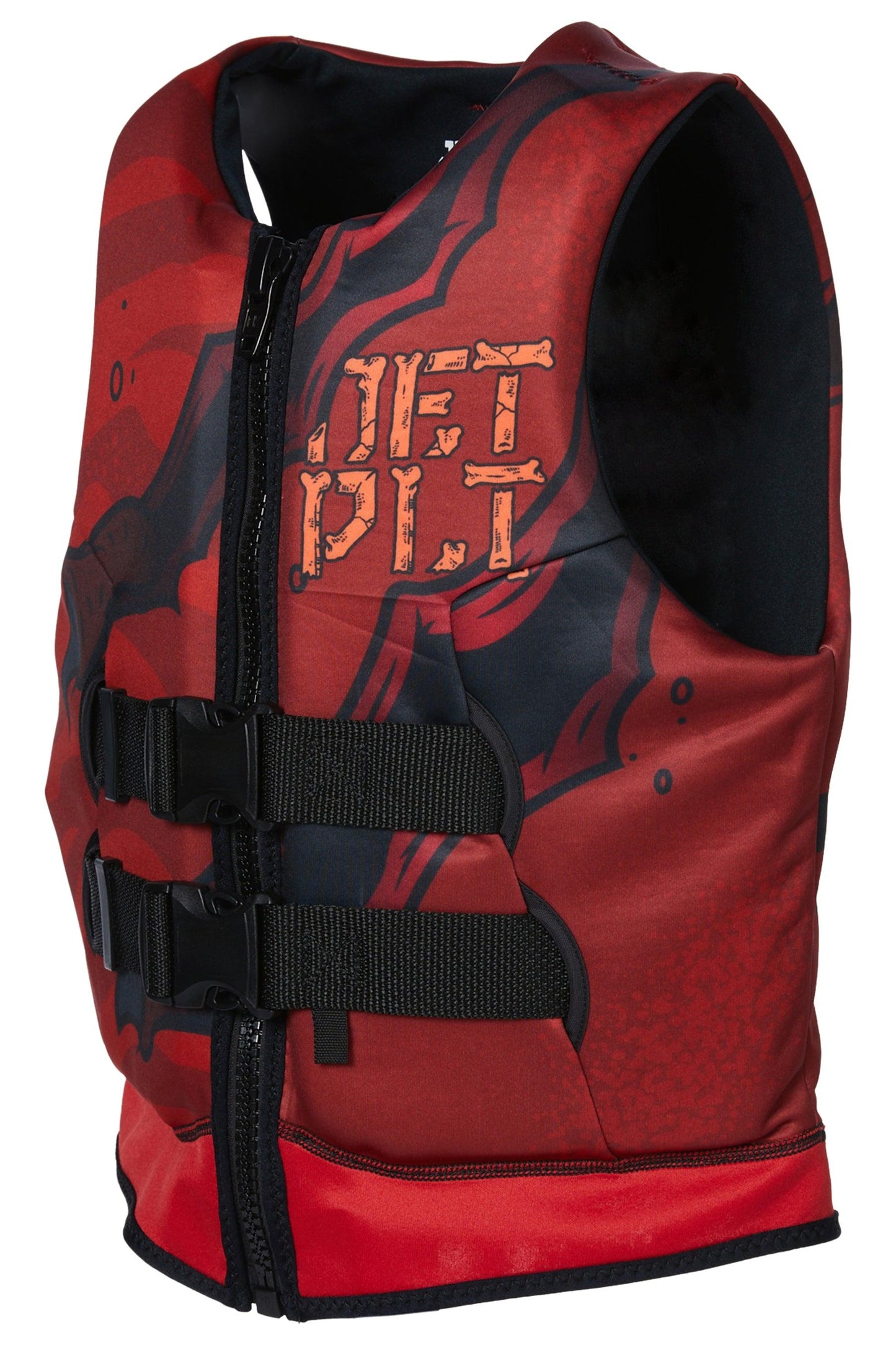 JET PILOT YOUTH BOYS REX CAUSE NEO VEST - RED Jet Pilot sold by Cully's Yamaha