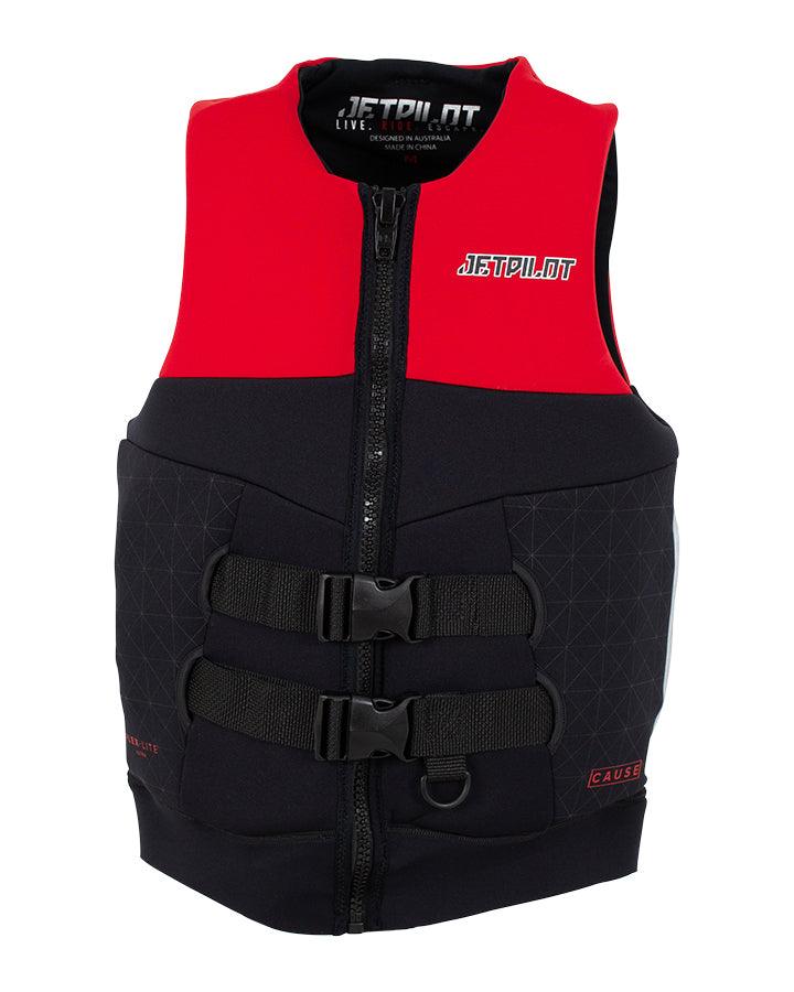 JET PILOT CAUE S-GRIP F/E NEO L50 VEST - RED Jet Pilot sold by Cully's Yamaha